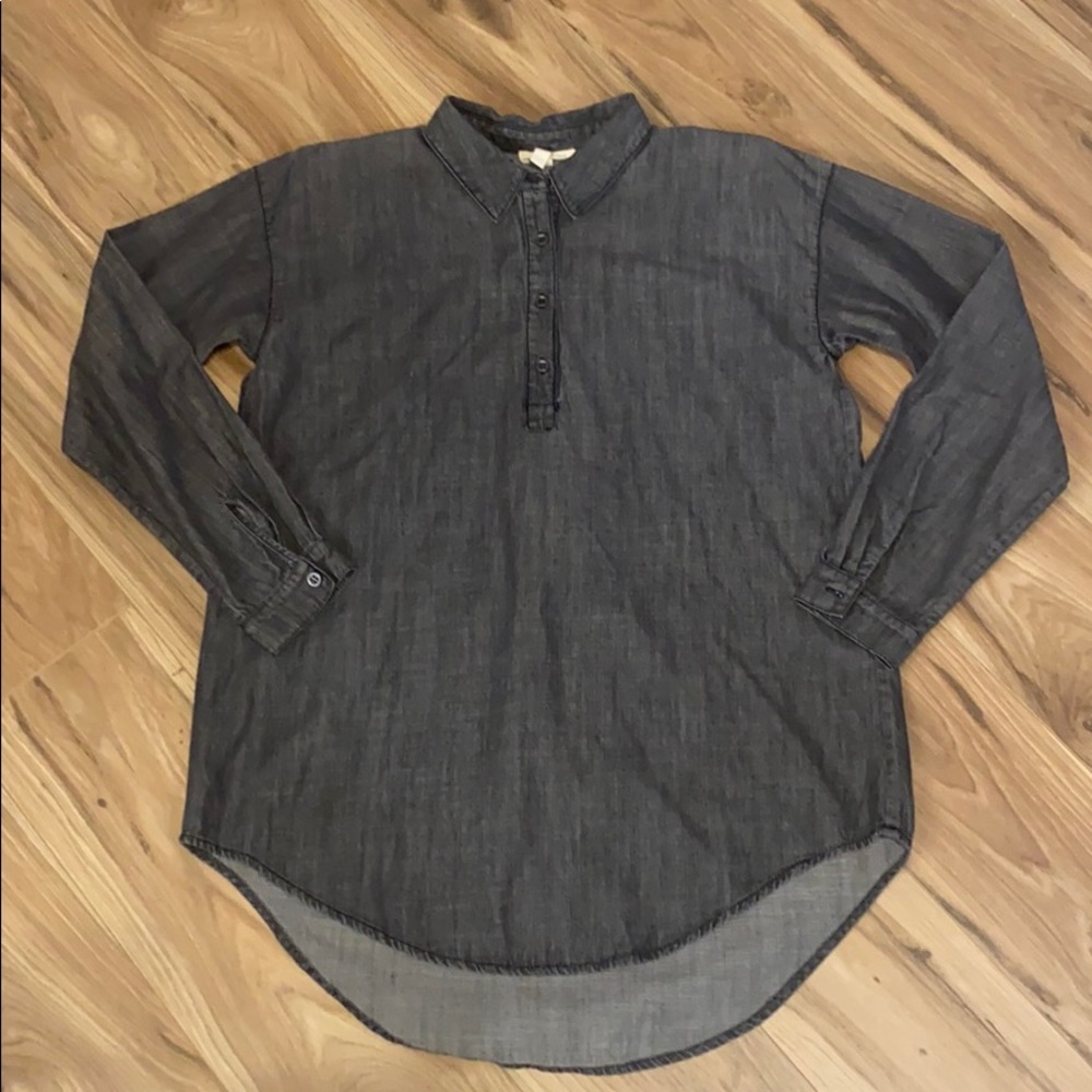 Eileen Fisher Chambray tunic
